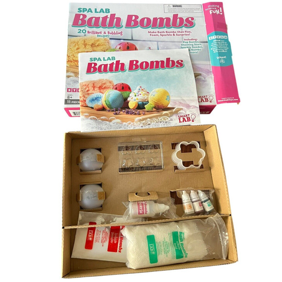 Spa Lab Bath Bombs Kit - Make Bath Bombs - STEM Science Open Box Brand NEW - Picture 5 of 9